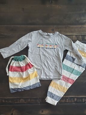 Size 3 HBC Stripes Kids Pajama Set